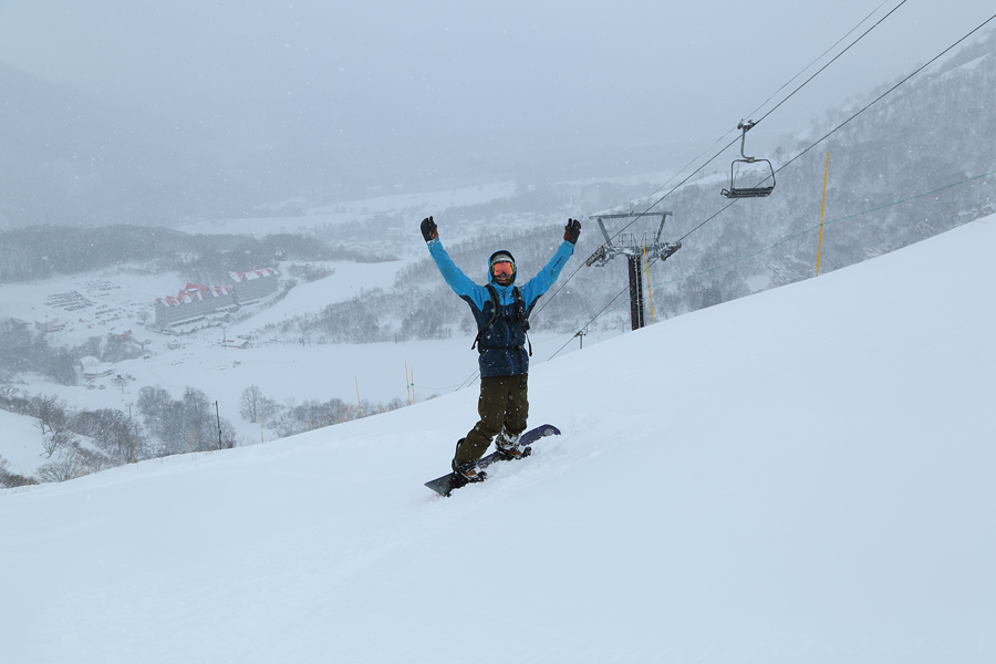 180cm / 雪