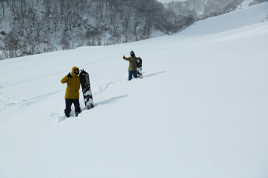 185cm / 雪