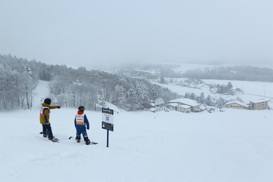 80cm / 雪