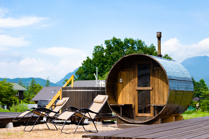 From P HAKUBA / Private Sauna Glamping