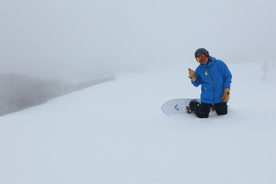 91cm / 雪