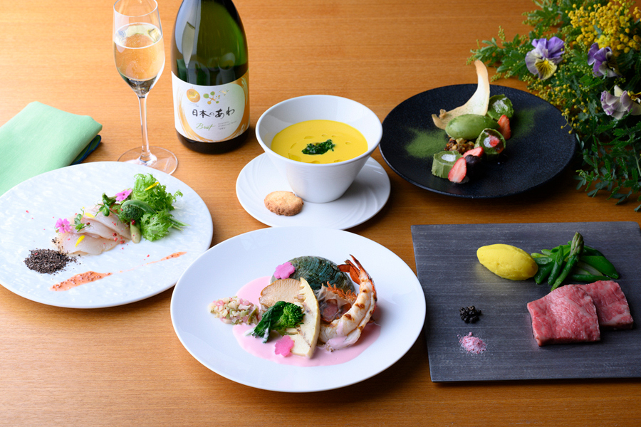 コートヤード･バイ･マリオット 白馬 / 春のディナーコース