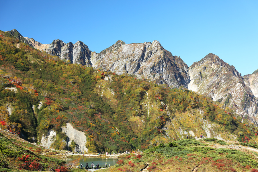 八方尾根 / 晴